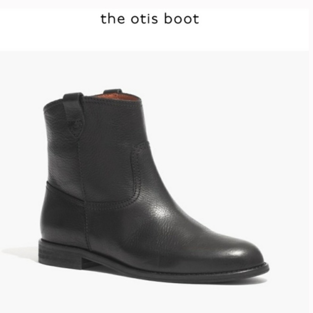 MADEWELL Otis Leather Biker Boots